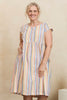 Lina Dress - Summer Stripe