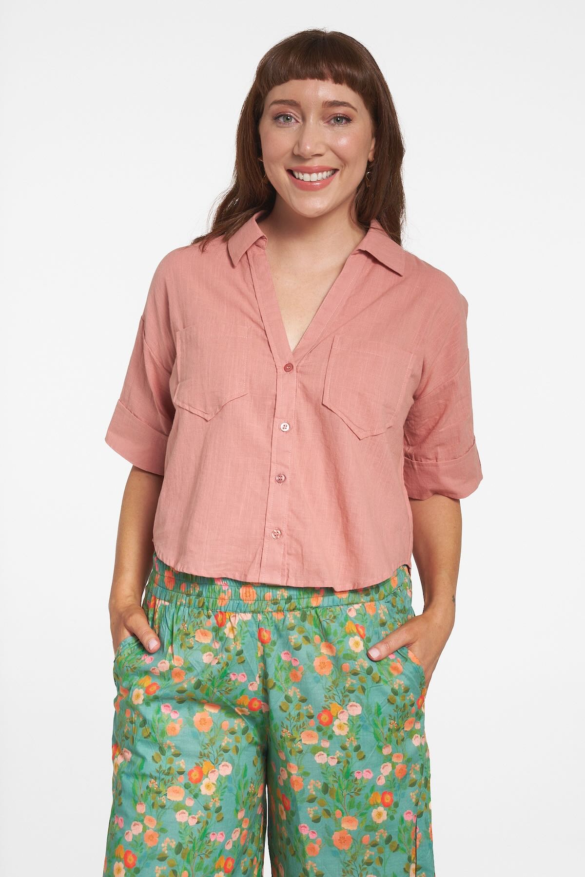 Frankie Top - Rose