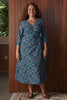 Angelica Wrap Dress - Waratah