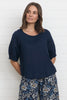 Gigi Top - Navy