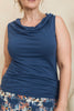 Rosa Top - Navy