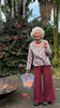 Talia Trouser Corduroy - Wine
