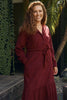 Isla Maxi Dress Corduroy - Wine