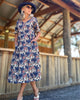 Alice Midi Dress - Azure