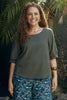 Gigi Top Corduroy - Thyme