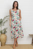 Bianca Midi Dress - Bloom