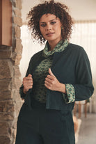 A beautifully intricate fabric swatch, showcasing the fine details and craftsmanship of the material.