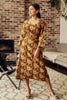 Brianna Midi Dress - Sunflower